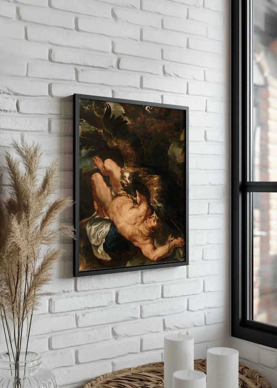 Cuadro Prometeo capturado (Rubens)