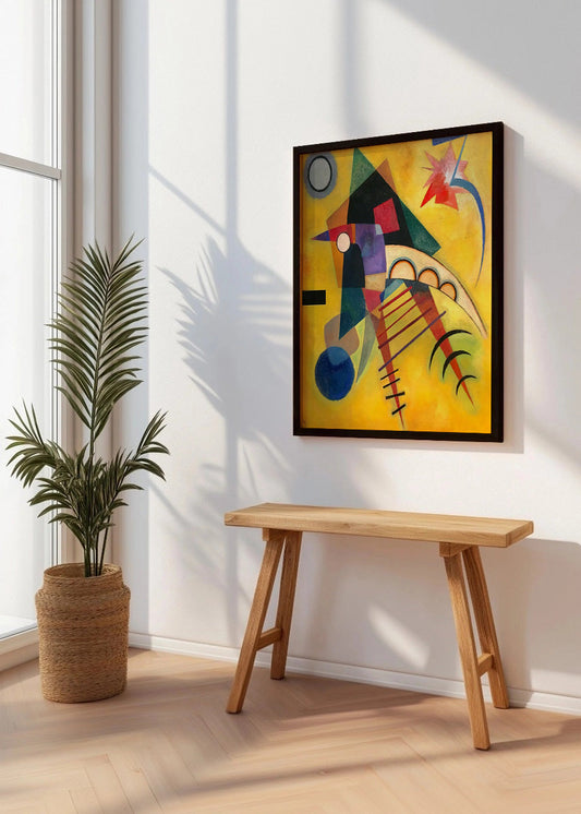 Cuadro Punto blanco (Kandinsky)