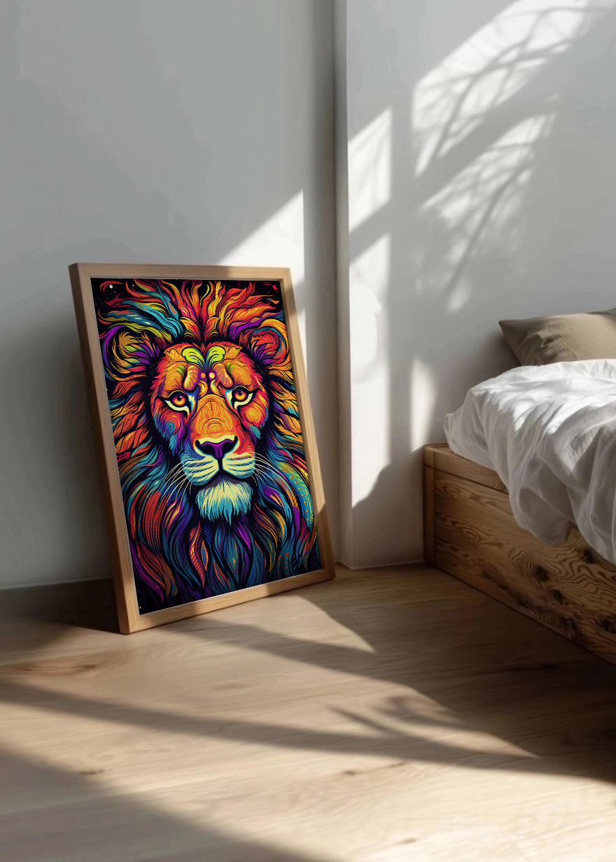 Cuadro Quincy lion