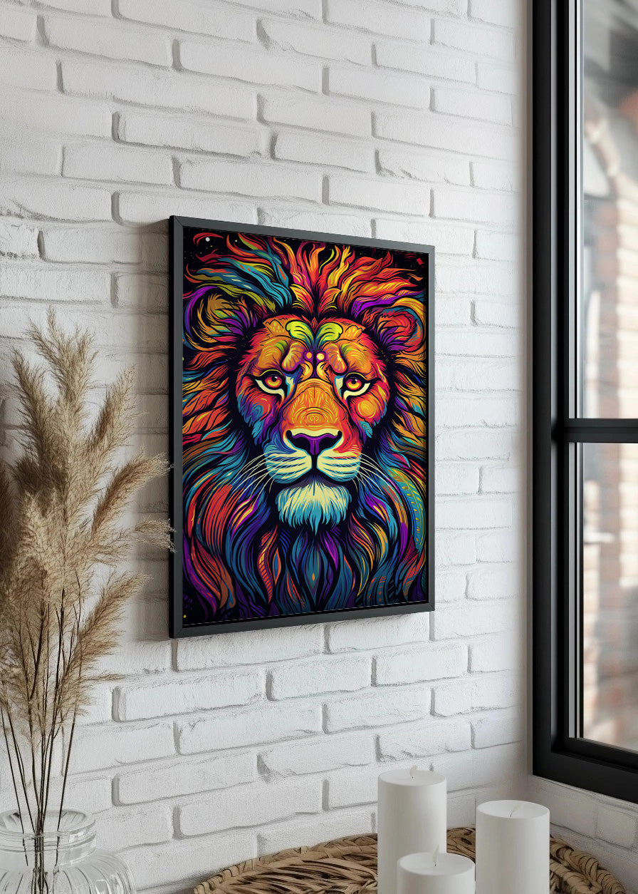Cuadro Quincy lion