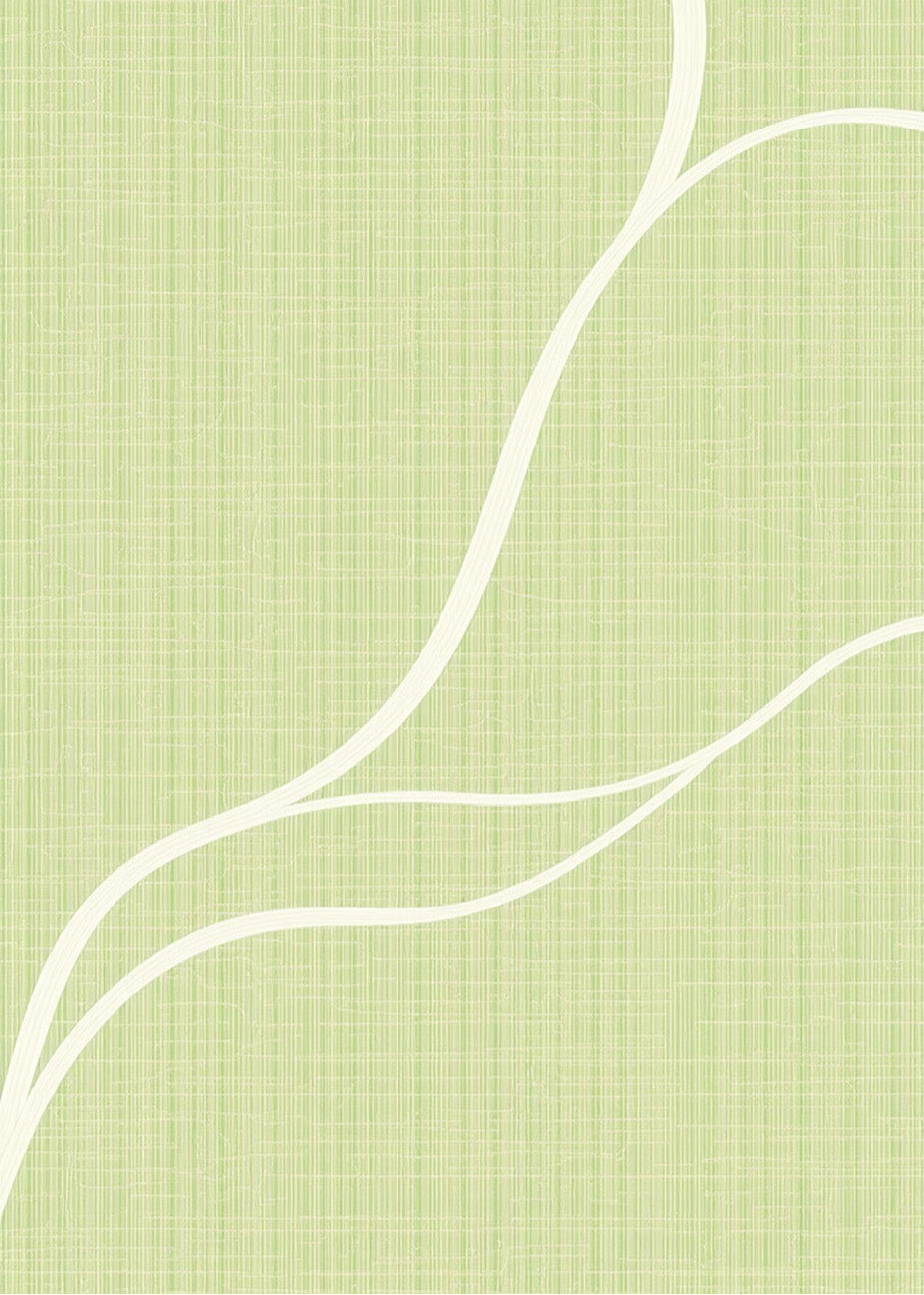 Cuadro Rama tono verde