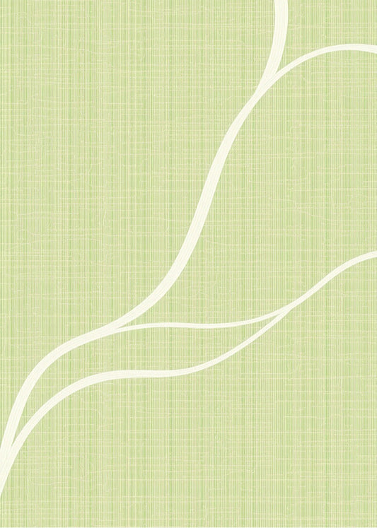 Cuadro Rama tono verde