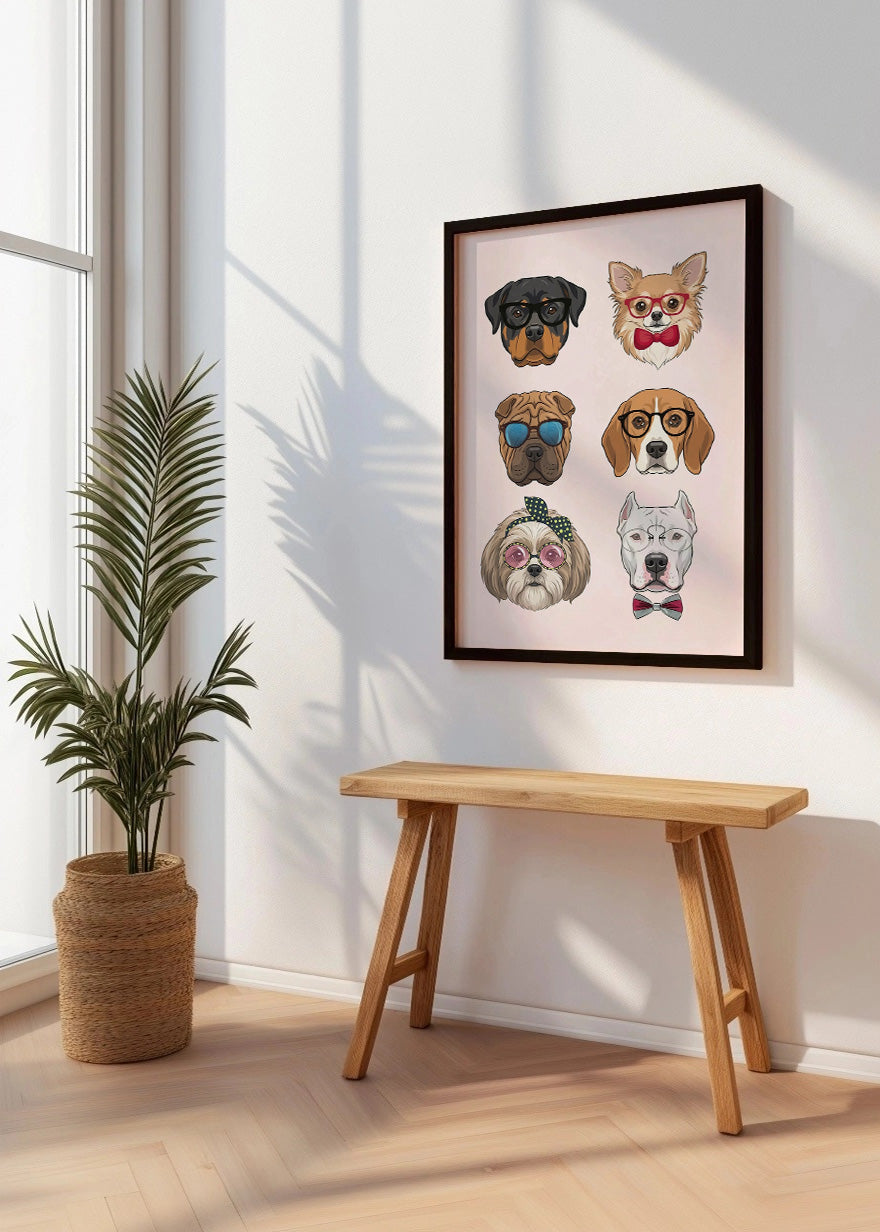 Cuadro Razas de perros