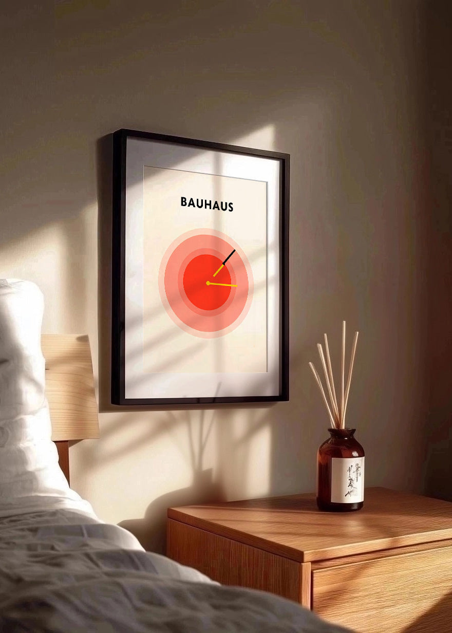 Cuadro Reloj Bauhaus