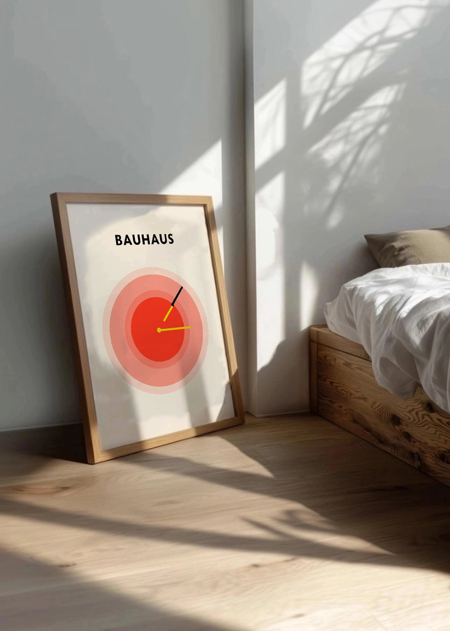 Cuadro Reloj Bauhaus