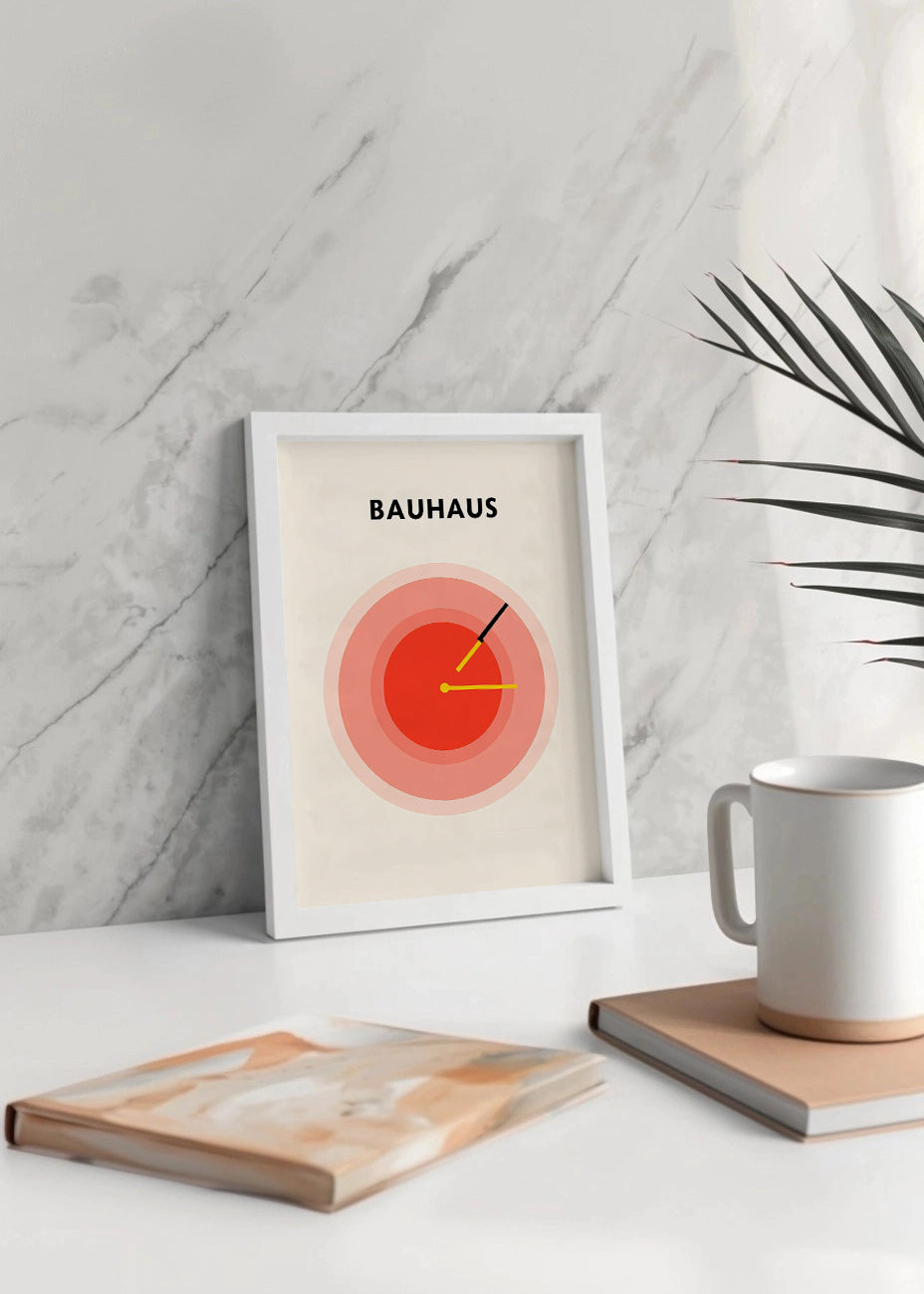 Cuadro Reloj Bauhaus