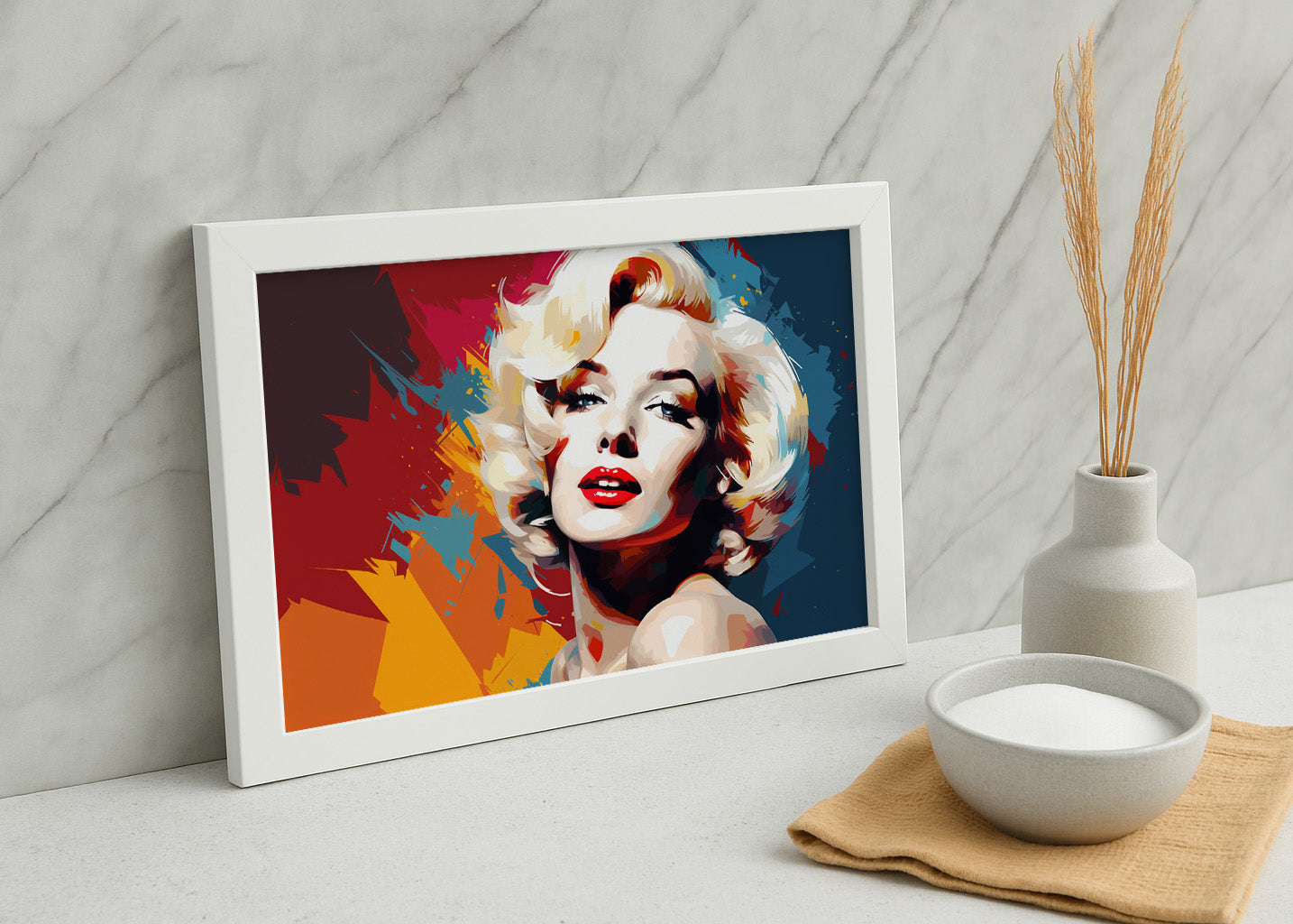 Cuadro Retrato Marilyn