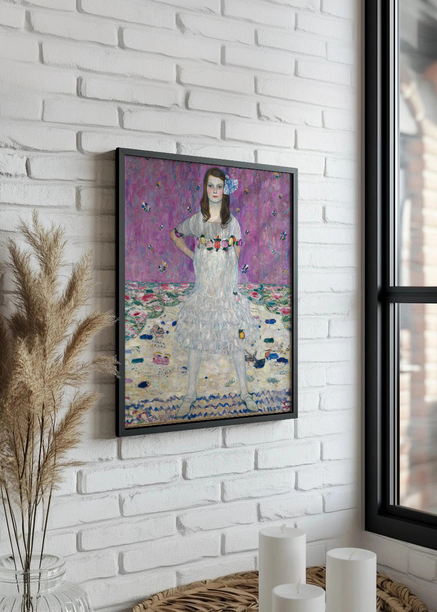 Cuadro Retrato de Mada Primavesi (Gustav Klimt)
