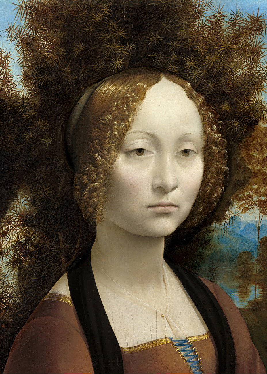 Cuadro Retrato de Ginevra de' Benci (Leonardo da Vinci)