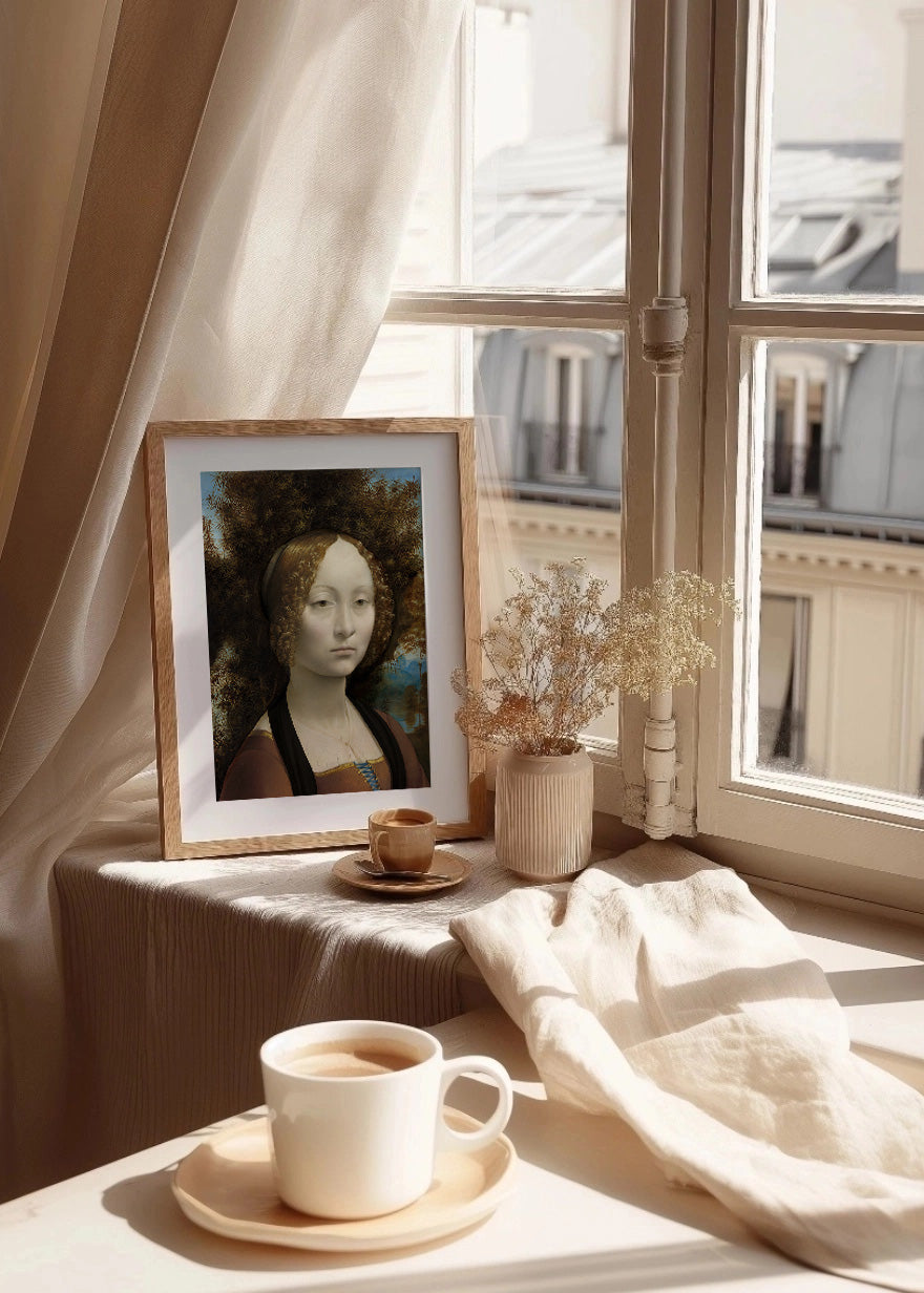 Cuadro Retrato de Ginevra de' Benci (Leonardo da Vinci)