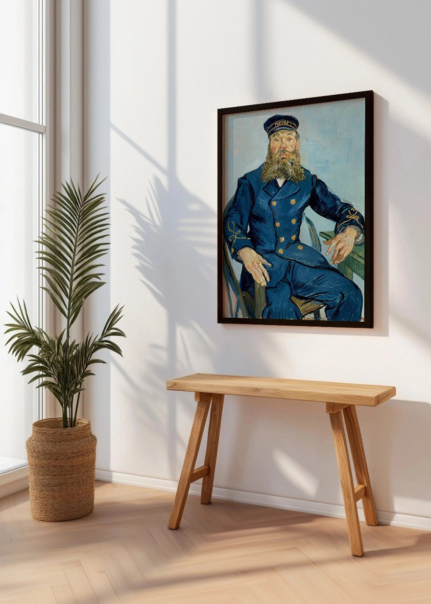 Cuadro Retrato de Joseph Roulin (Van Gogh)