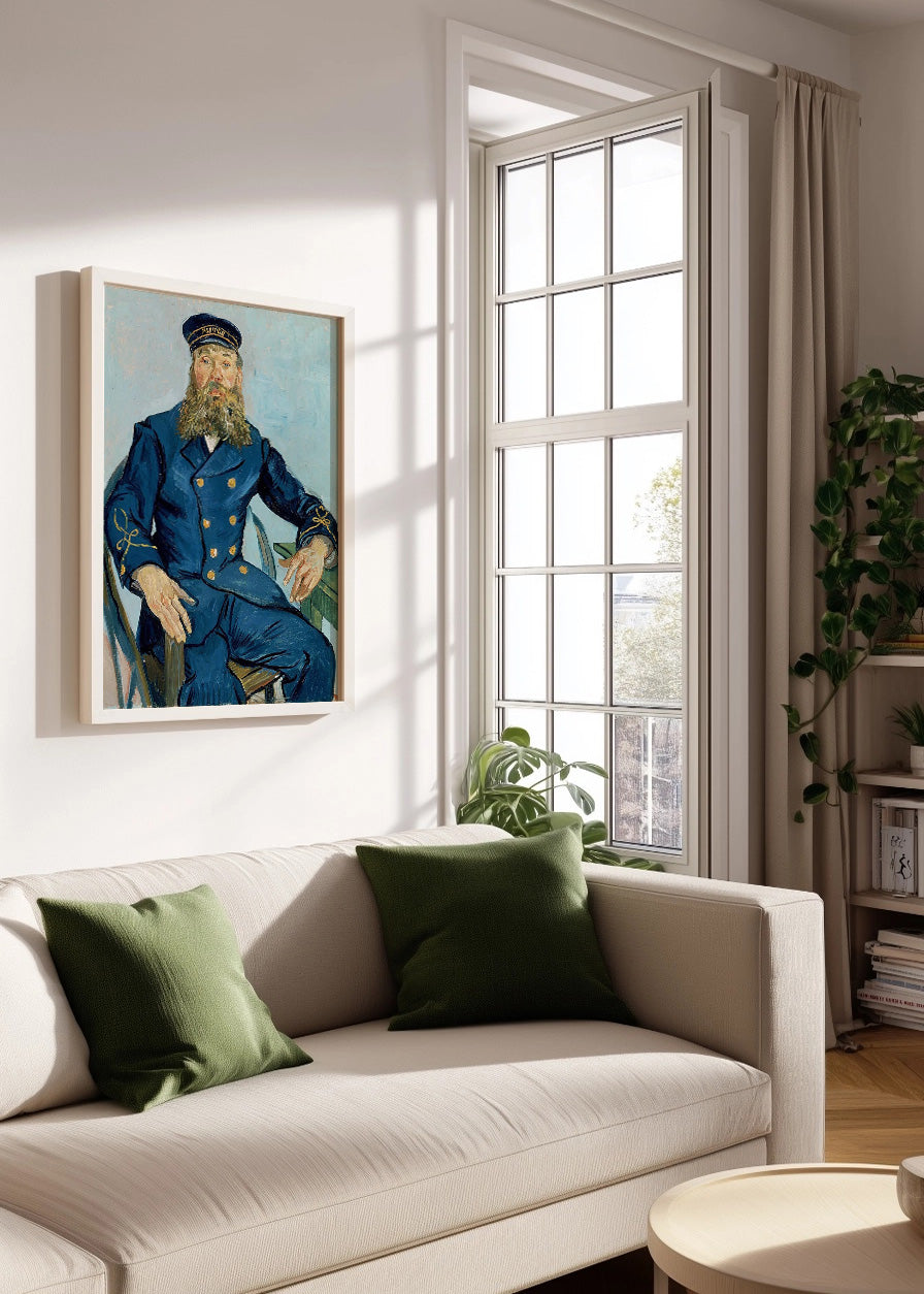 Cuadro Retrato de Joseph Roulin (Van Gogh)
