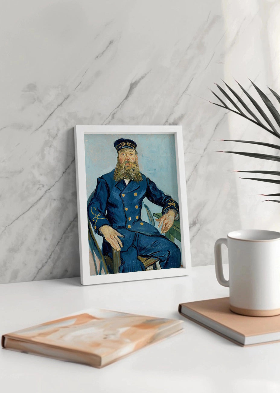 Cuadro Retrato de Joseph Roulin (Van Gogh)