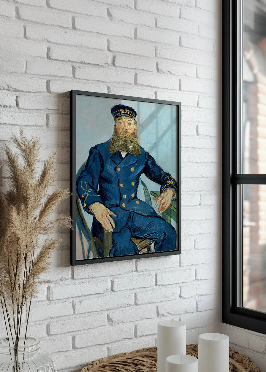 Cuadro Retrato de Joseph Roulin (Van Gogh)