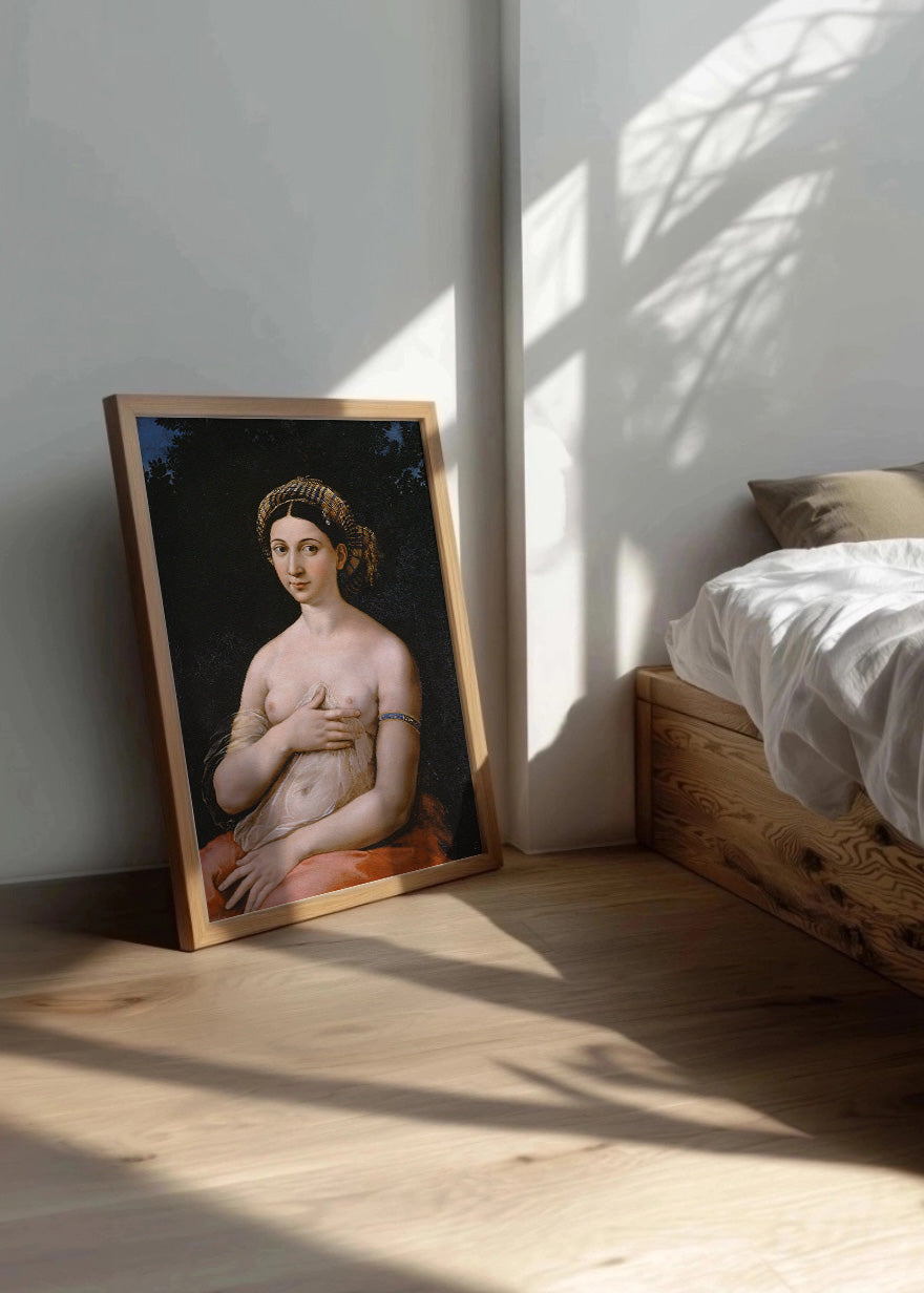 Cuadro Retrato de La Fornarina (Rafael Sanzio)