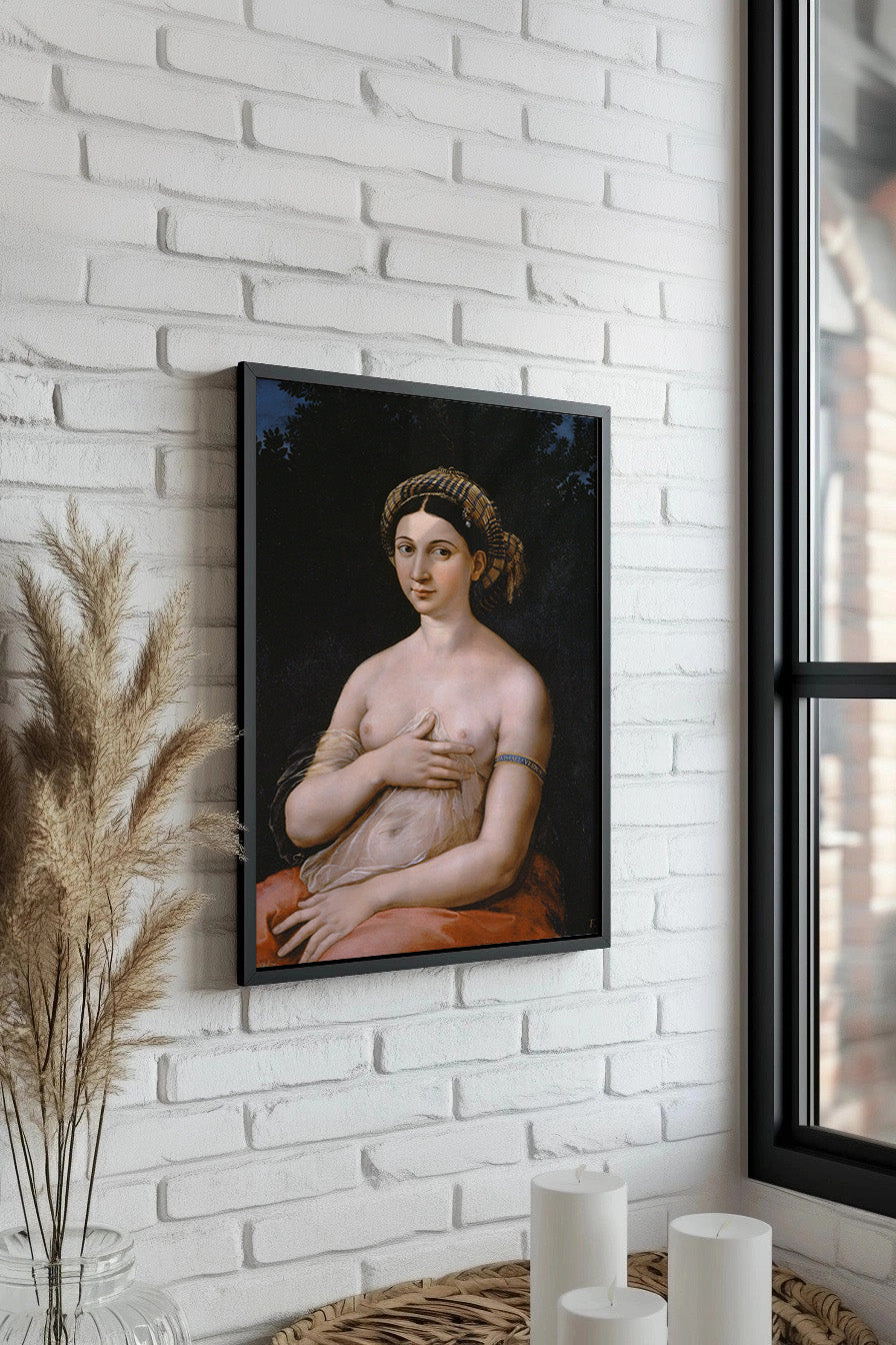 Cuadro de Retrato de La Fornarina (Rafael Sanzio) - Fine Artic