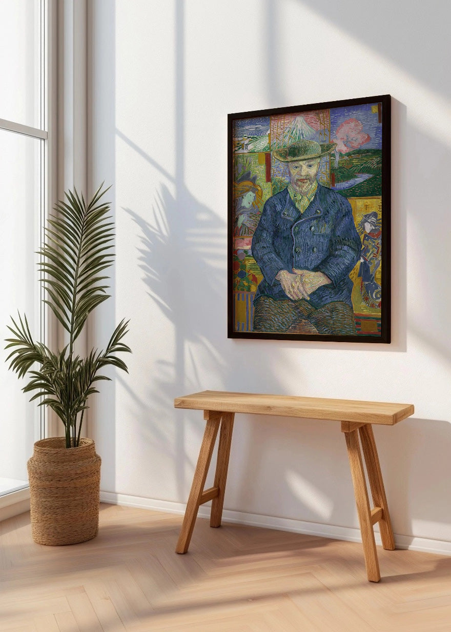 Cuadro Retrato de Pere Tanguy (Van Gogh)