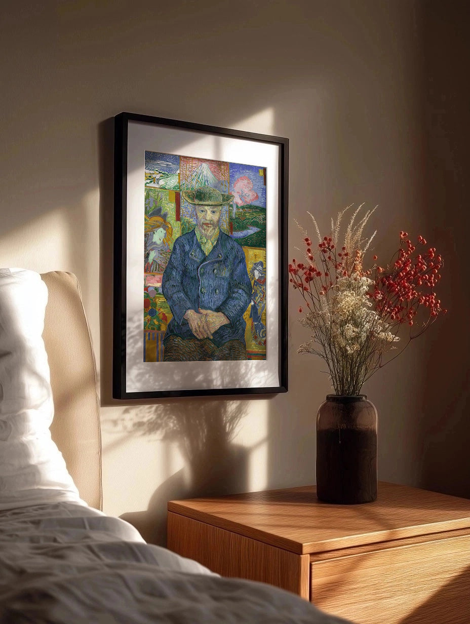 Cuadro Retrato de Pere Tanguy (Van Gogh)