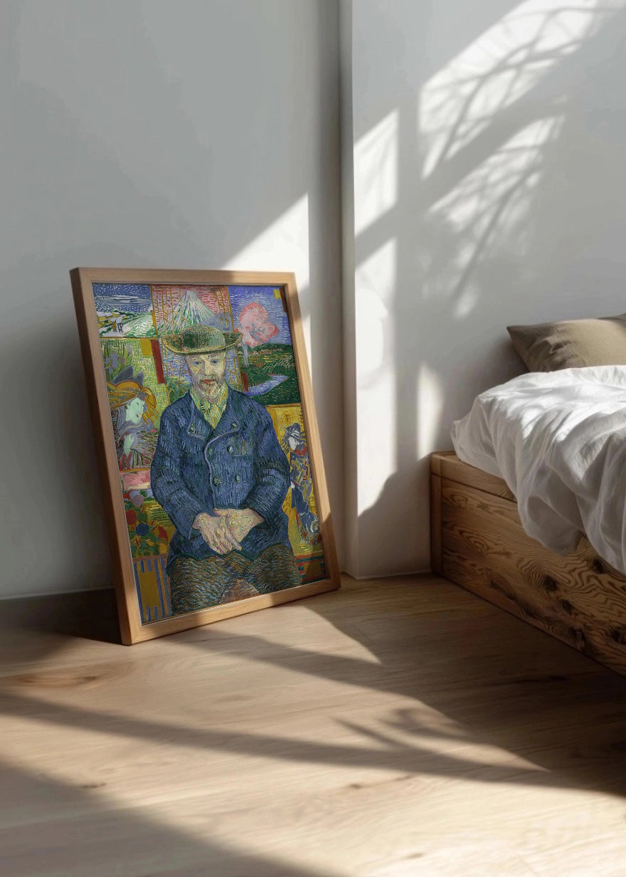 Cuadro Retrato de Pere Tanguy (Van Gogh)