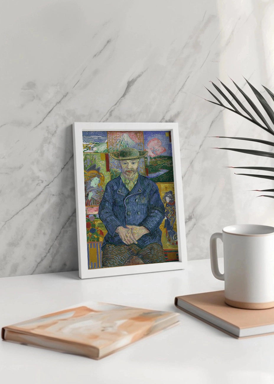 Cuadro Retrato de Pere Tanguy (Van Gogh)