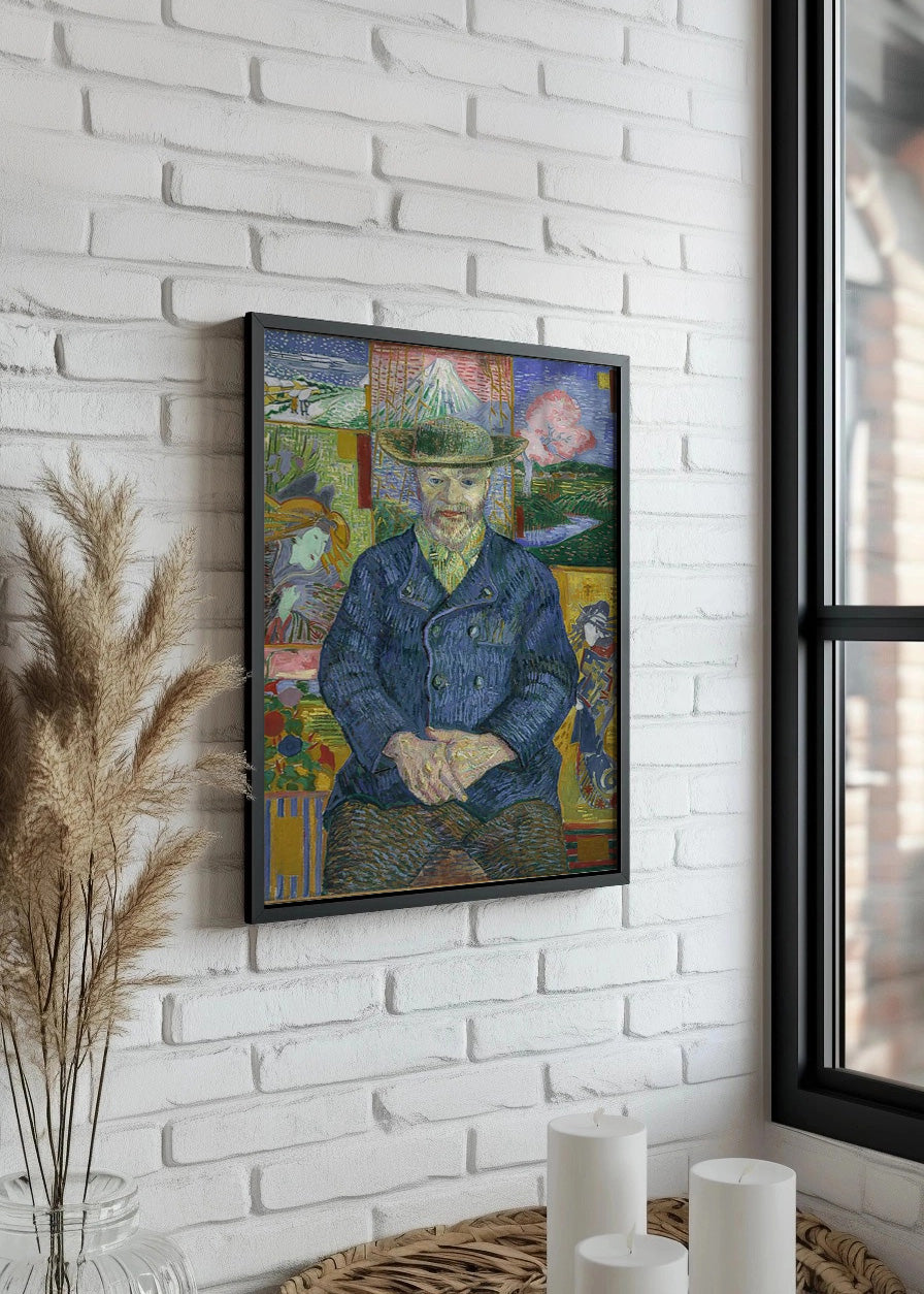 Cuadro Retrato de Pere Tanguy (Van Gogh)