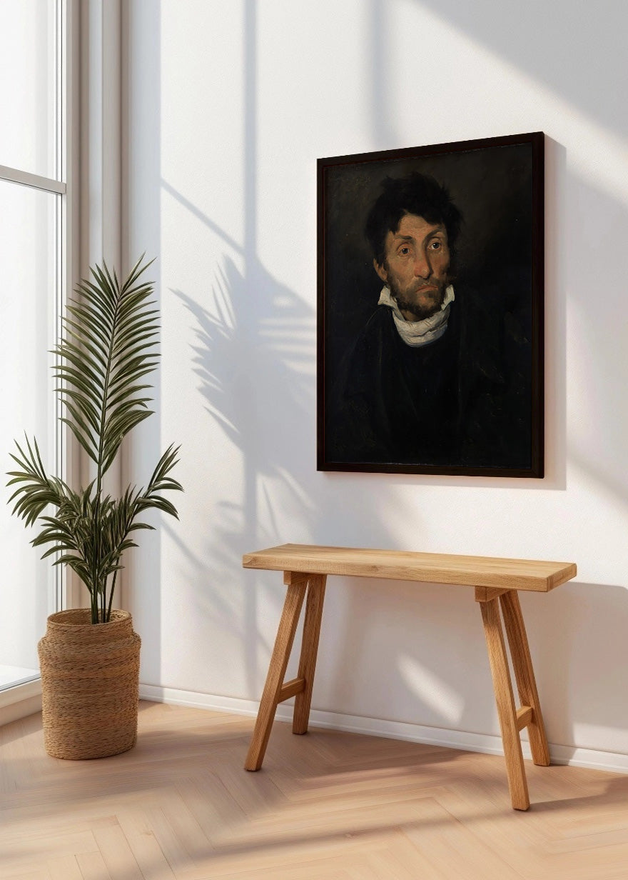 Retrato de un cleptómano (Theodore Gericault)