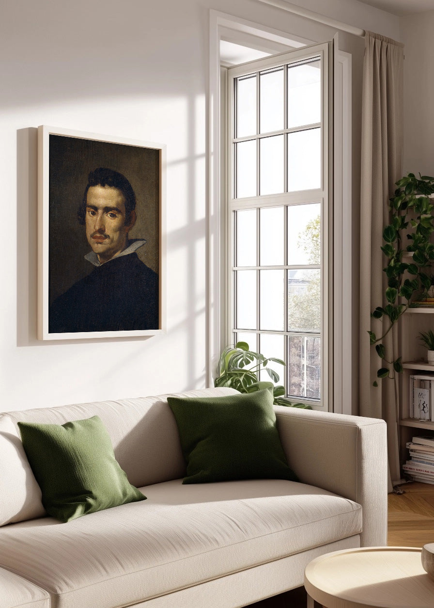 Cuadro Retrato de un hombre - Autorretrato (Diego Velázquez)