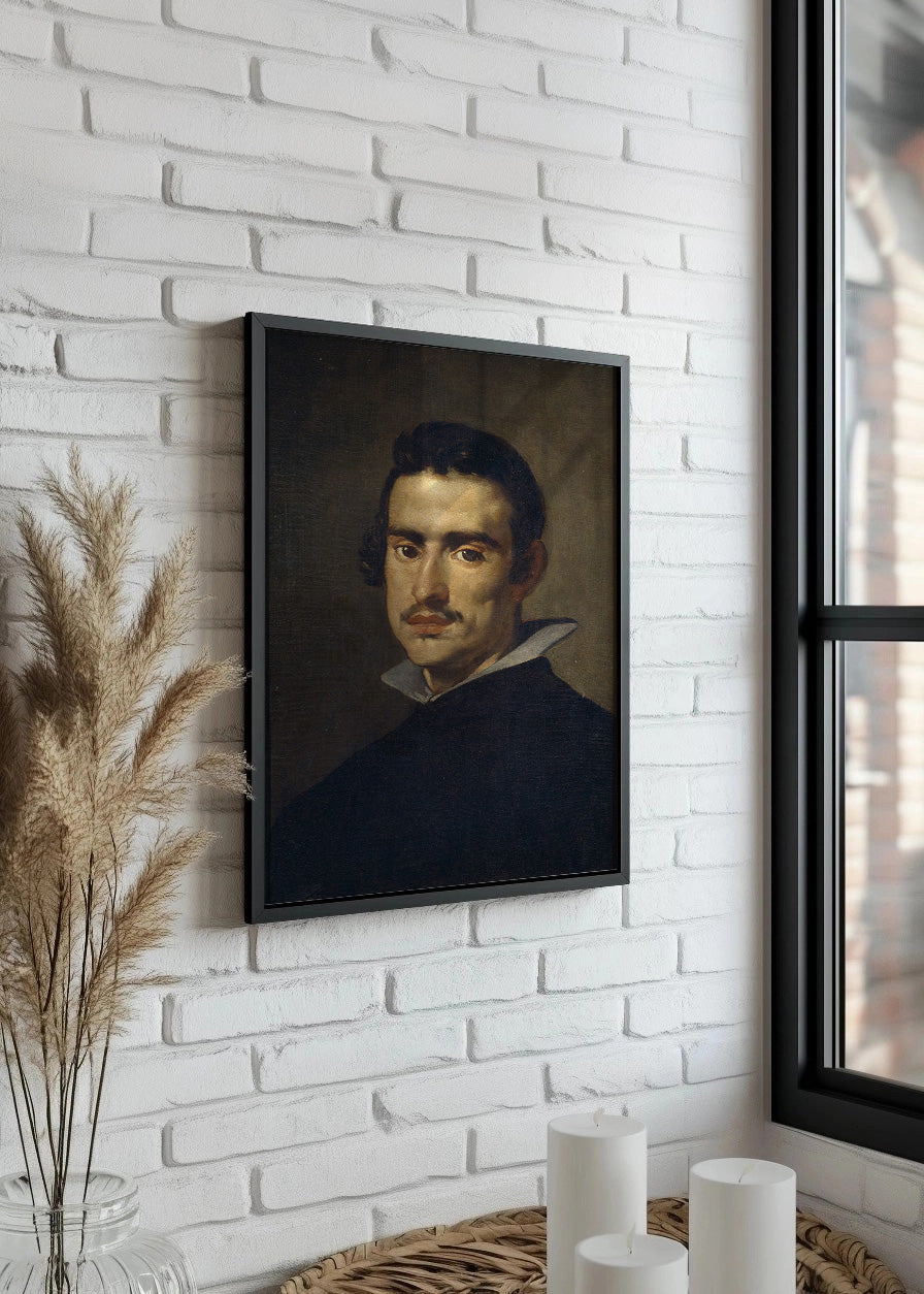 Cuadro Retrato de un hombre - Autorretrato (Diego Velázquez)