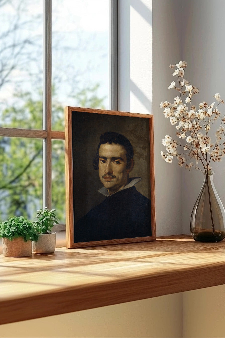 Cuadro de Retrato de un hombre - Autorretrato (Diego Velázquez) - Fine Artic