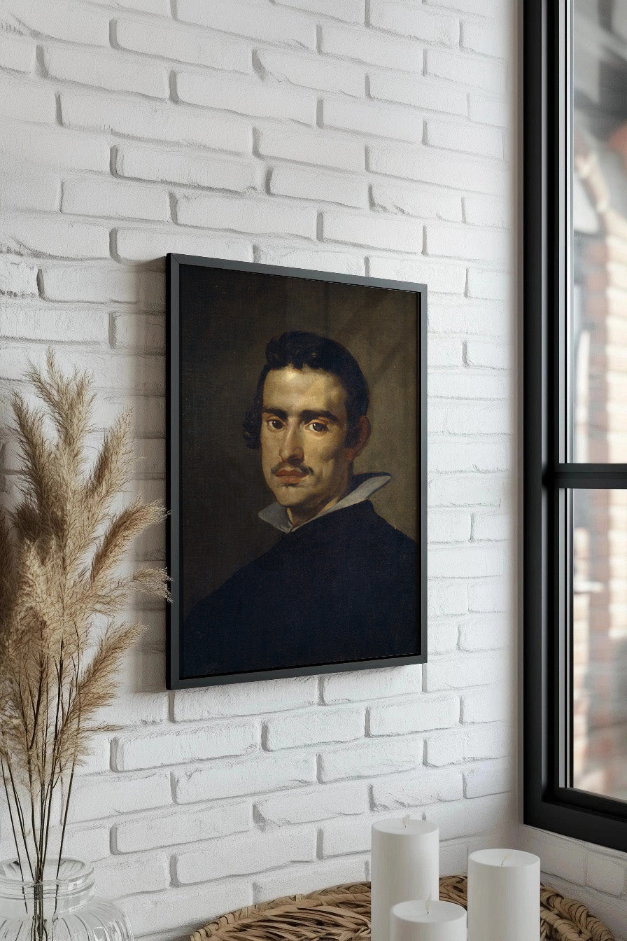 Cuadro de Retrato de un hombre - Autorretrato (Diego Velázquez) - Fine Artic
