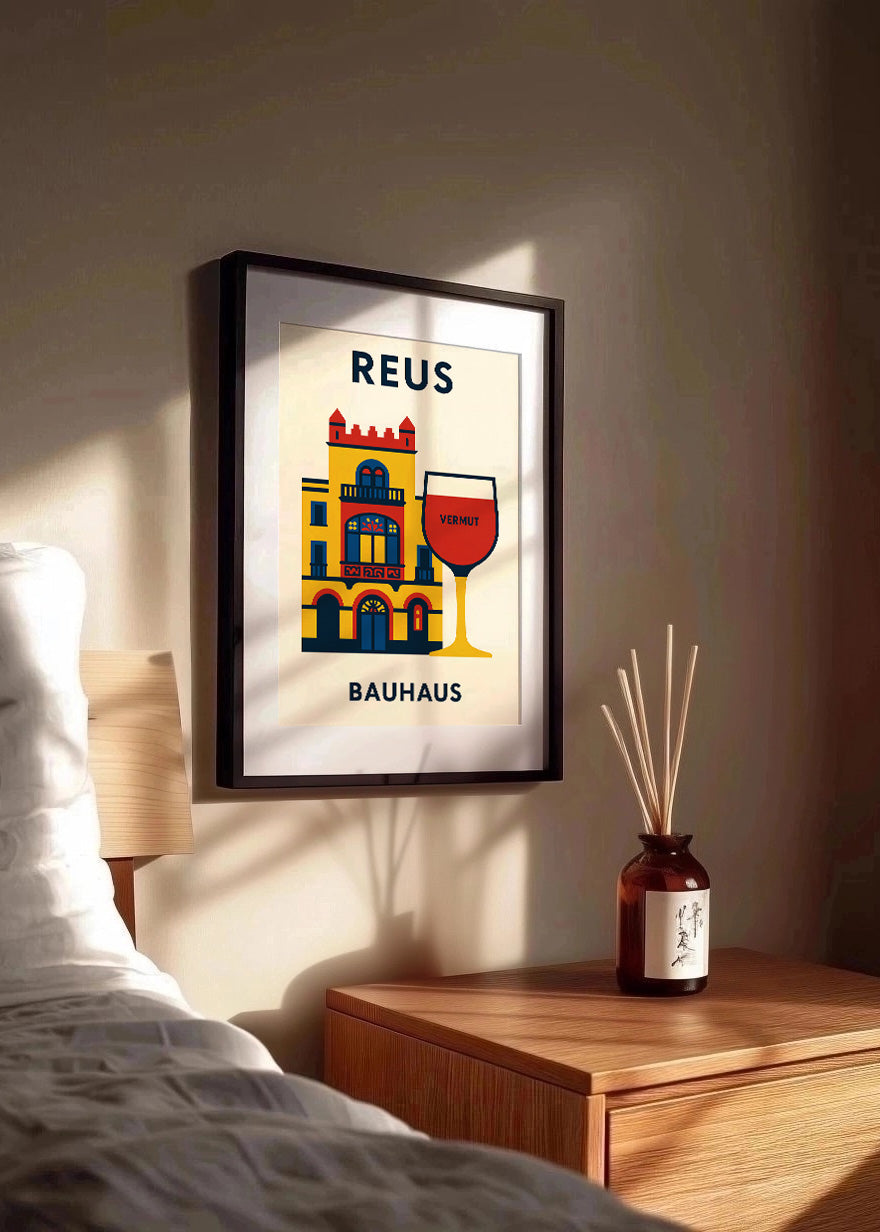 Cuadro Reus Poster Bauhaus
