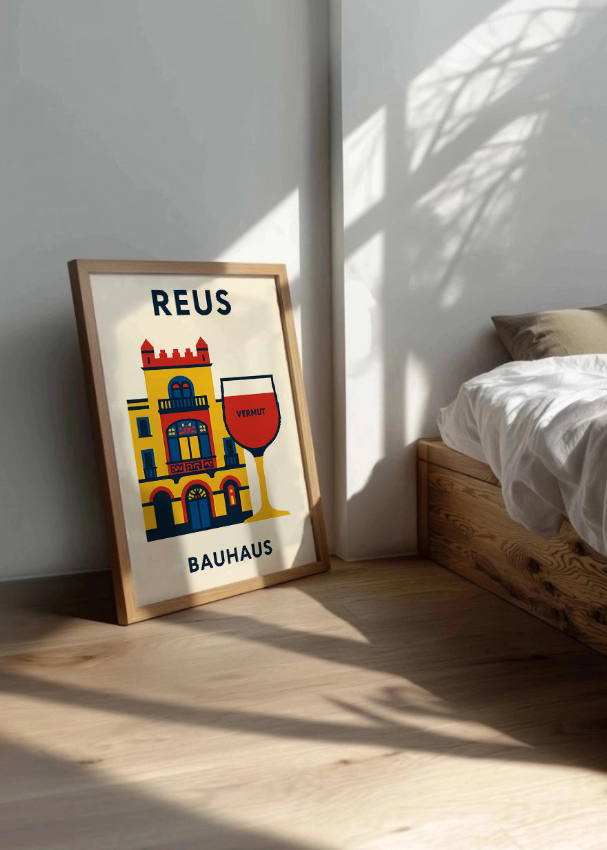 Cuadro Reus Poster Bauhaus