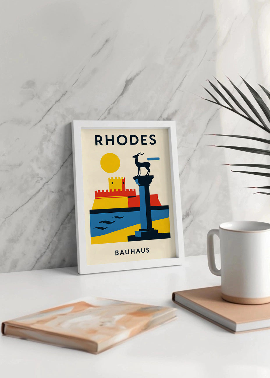 Cuadro Rhodes Poster Bauhaus