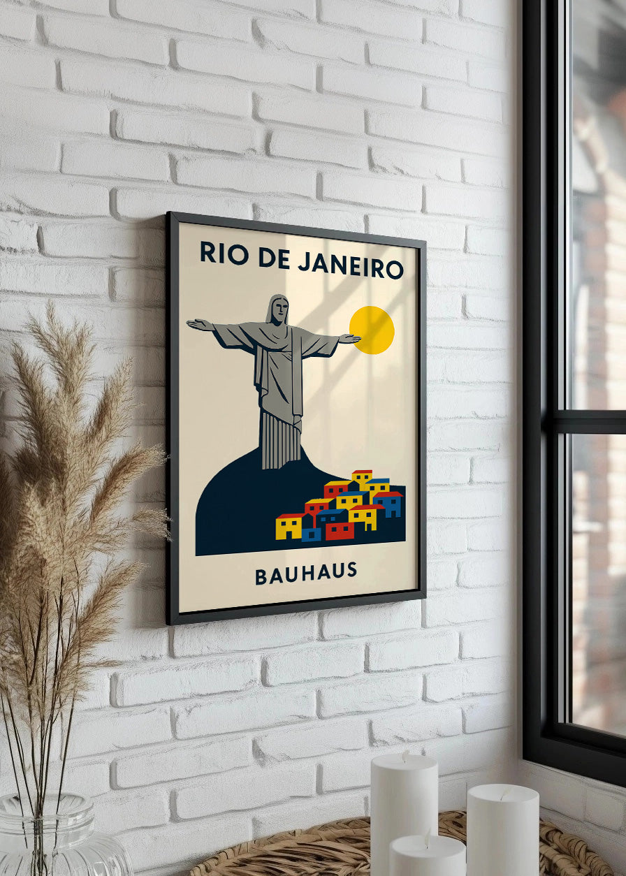Cuadro Rio de Janeiro Poster Bauhaus