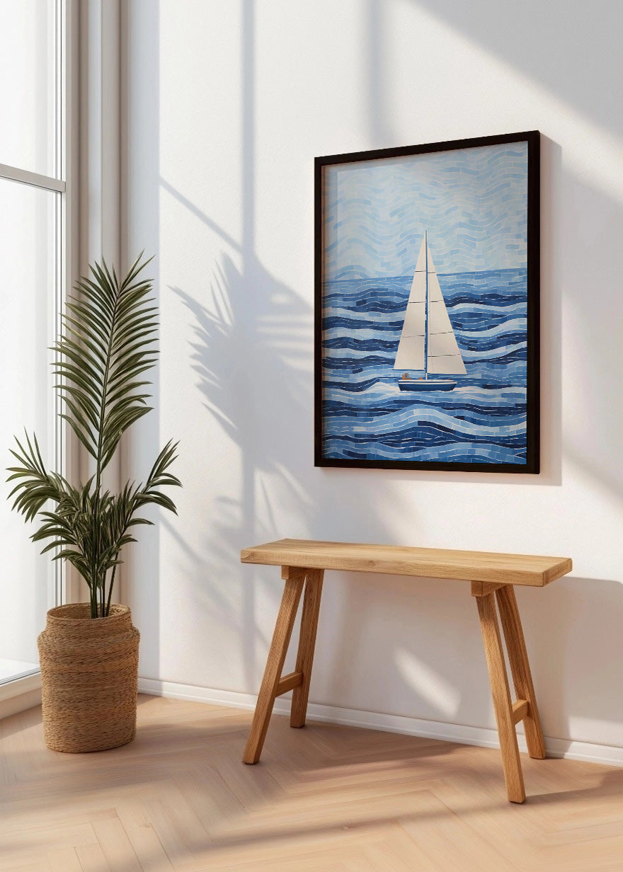 Cuadro Royal sailboat