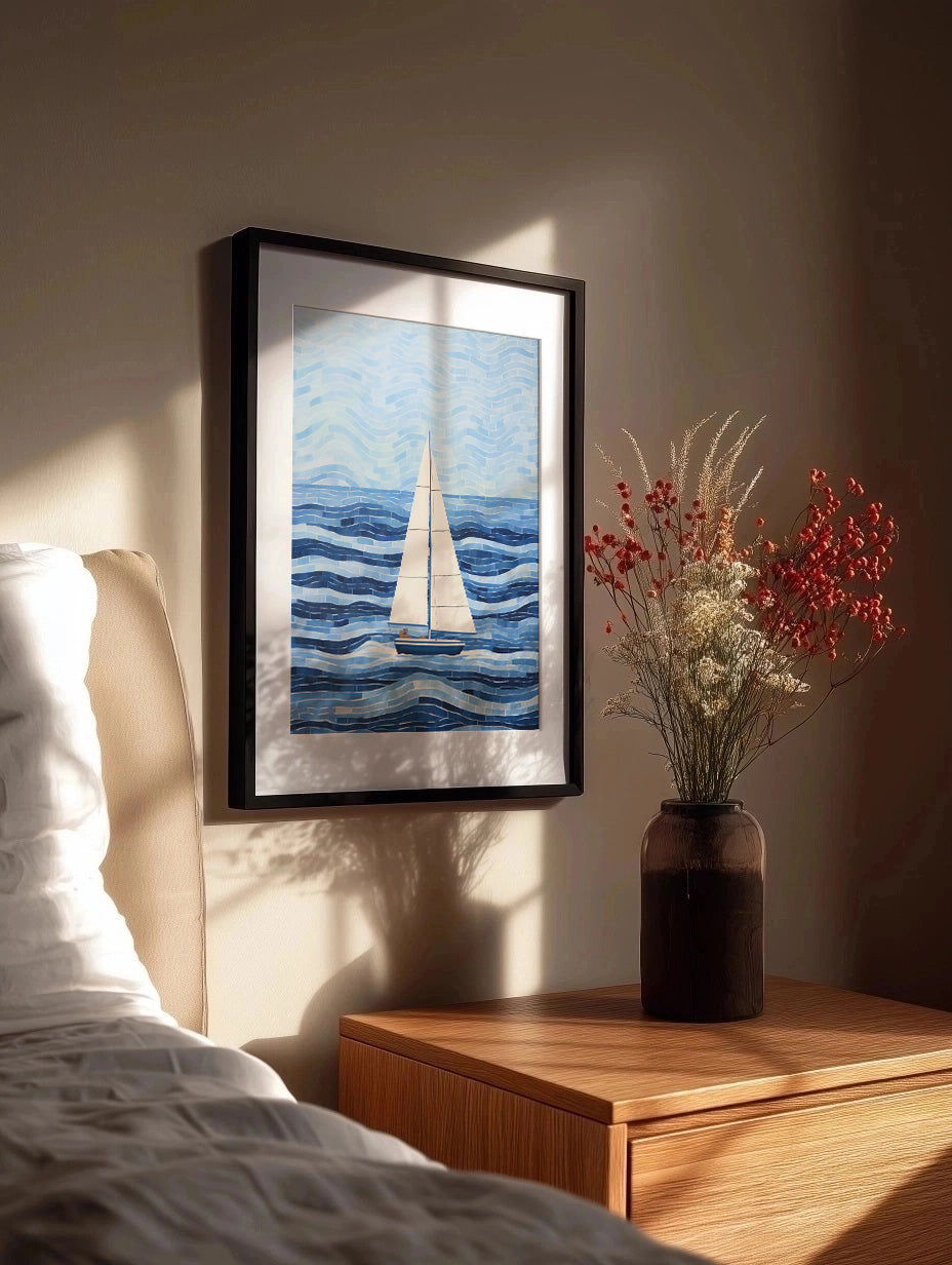 Cuadro Royal sailboat