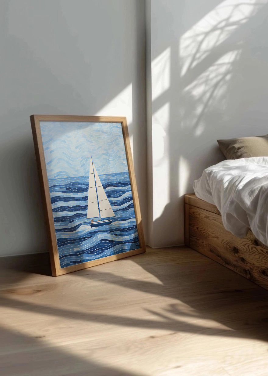 Cuadro Royal sailboat