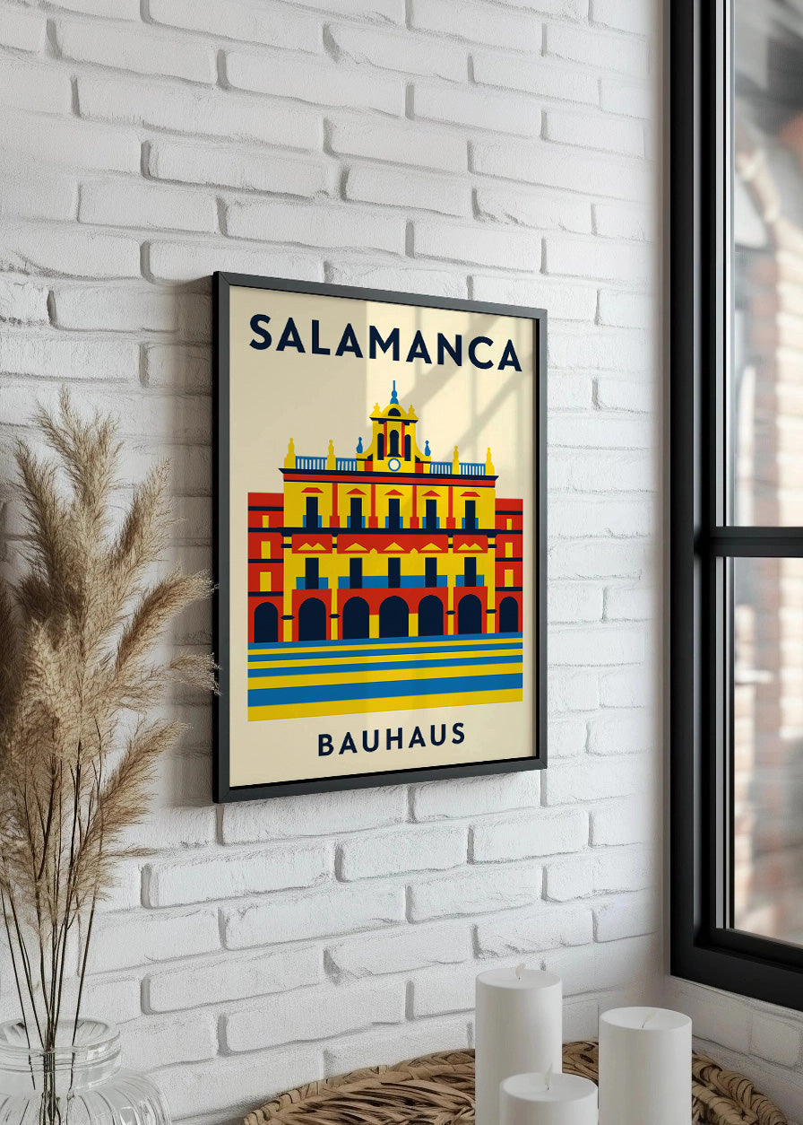 Cuadro Salamanca Poster Bauhaus