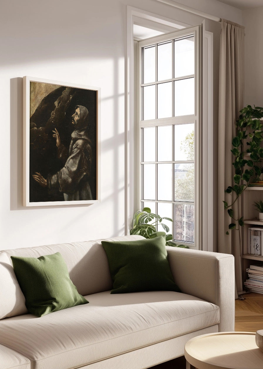 Cuadro San Francisco en éxtasis (El Greco)