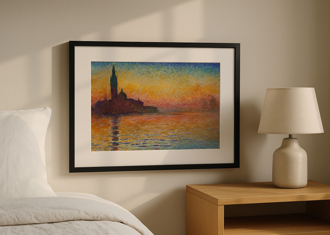 Cuadro San Giorgio Maggiore crepúsculo (Claude Monet)