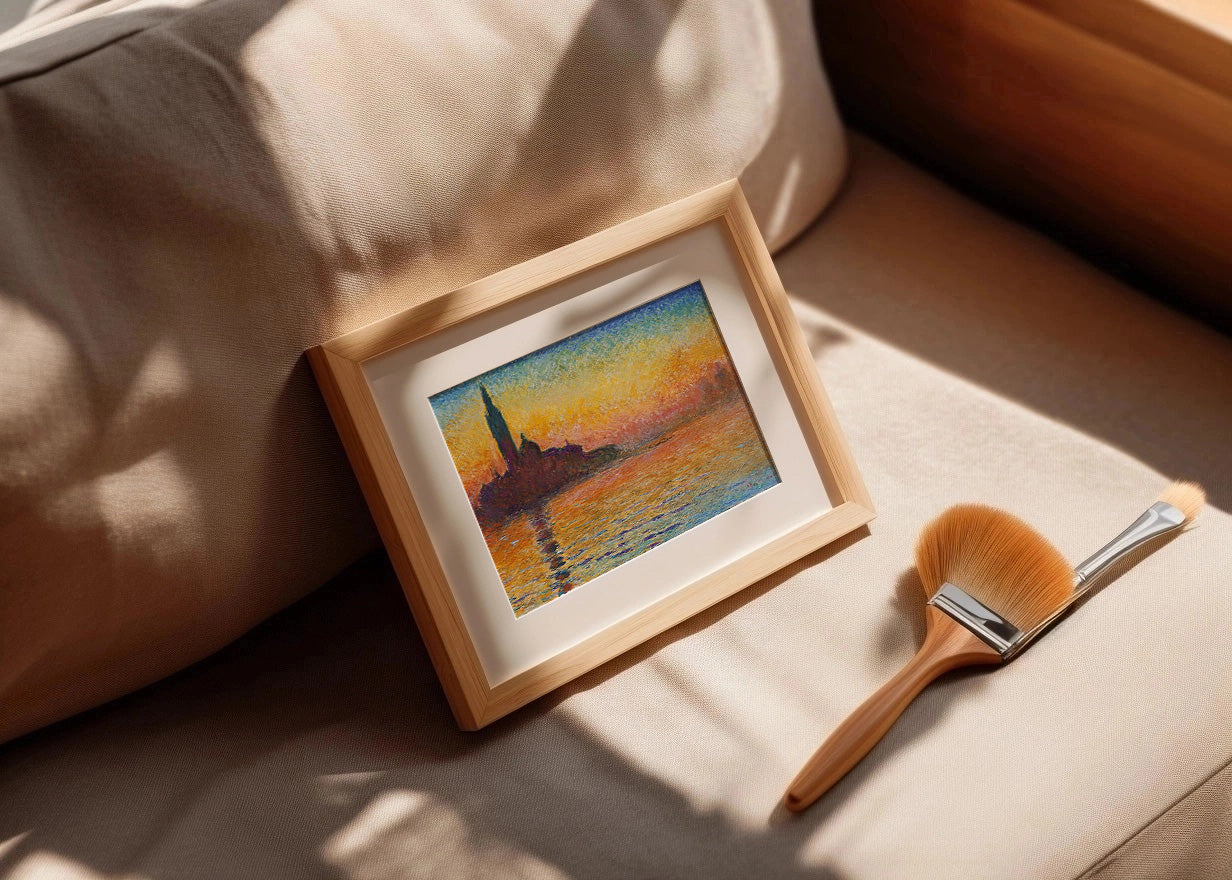 Cuadro San Giorgio Maggiore crepúsculo (Claude Monet)