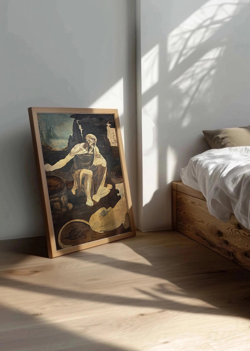 Cuadro San Jerónimo (Da Vinci)