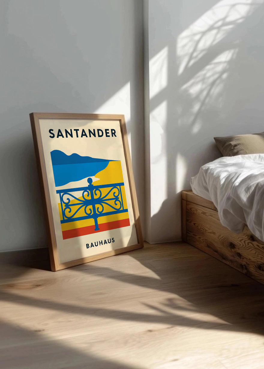 Cuadro Santander 2 Poster Bauhaus