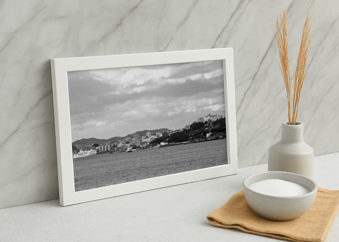 Cuadro Santander desde El Puntal