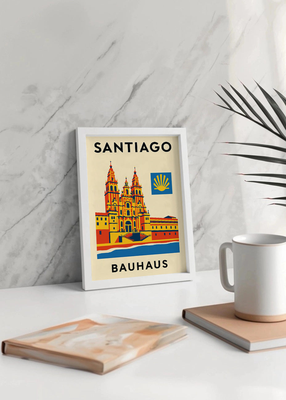 Cuadro Santiago Poster Bauhaus