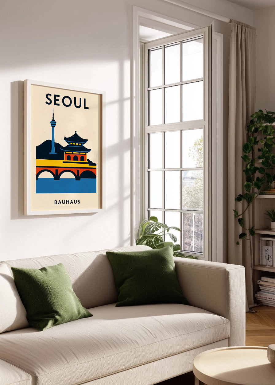 Cuadro Seoul Poster Bauhaus