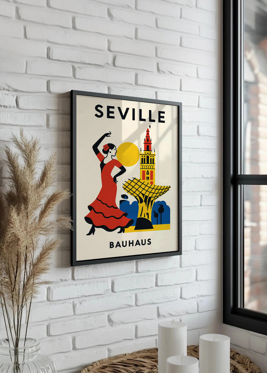 Cuadro Seville Poster Bauhaus