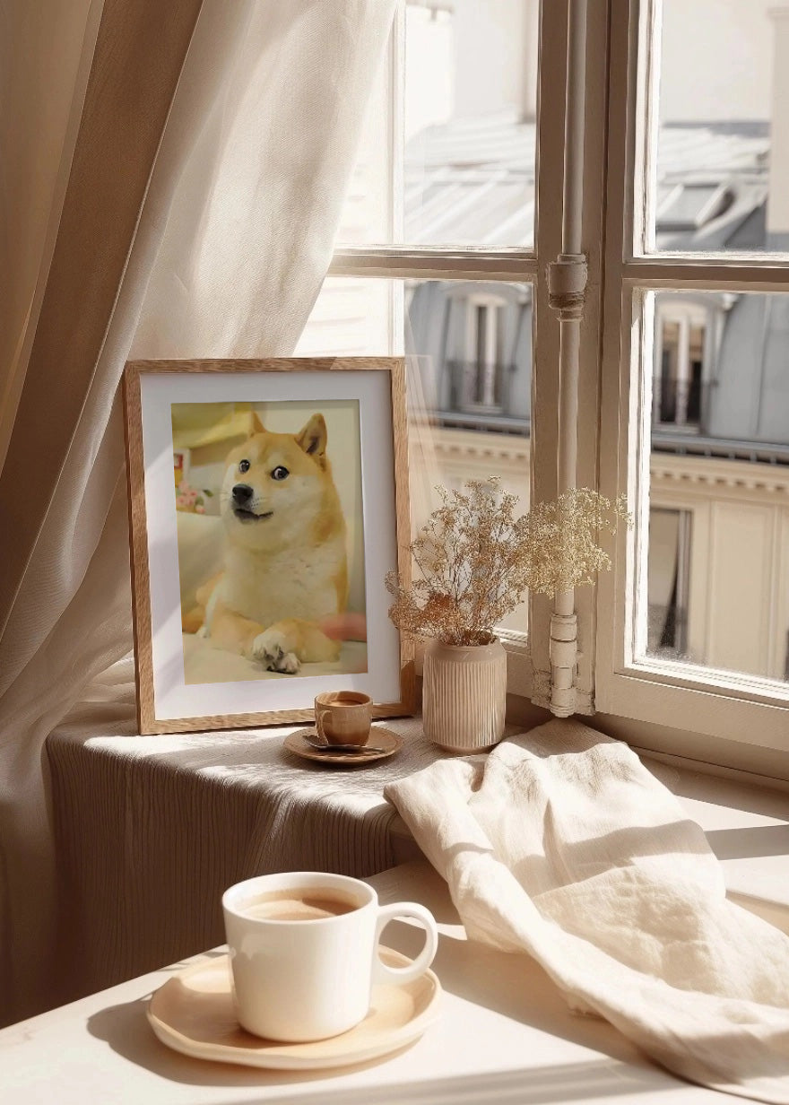 Cuadro Shiva Perro Doge