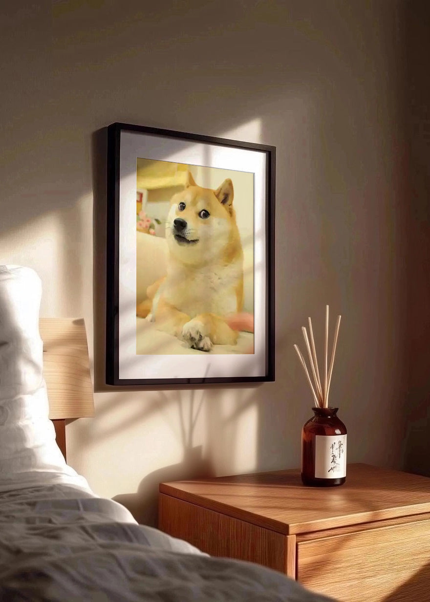 Cuadro Shiva Perro Doge