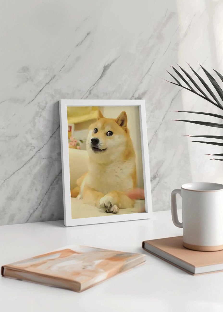 Cuadro Shiva Perro Doge